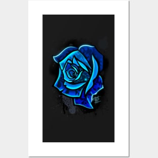 Blue Rose Posters and Art